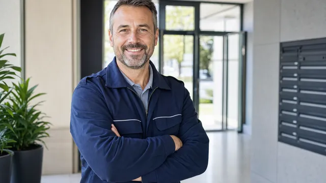 Hausmeisterservice in einem Gewerbeobjekt